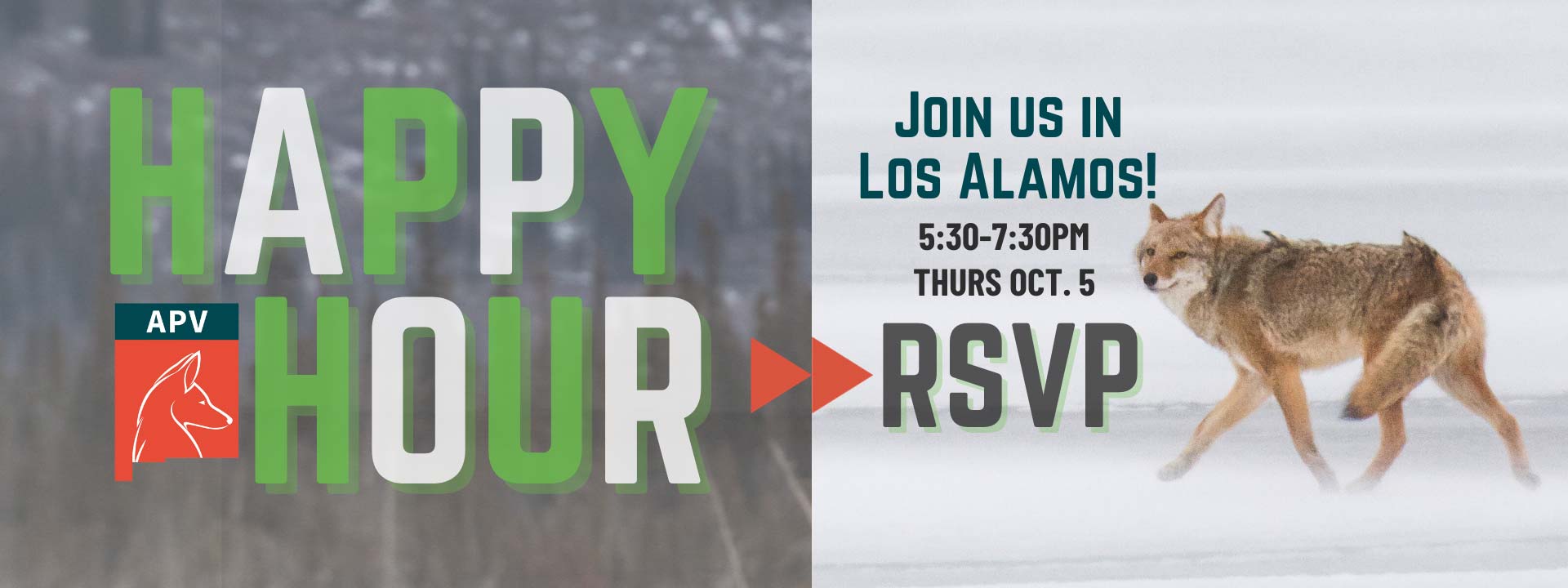 Animal Protection Voters New Mexico - Los Alamos Happy Hour - Tuesday, October 5, 2023