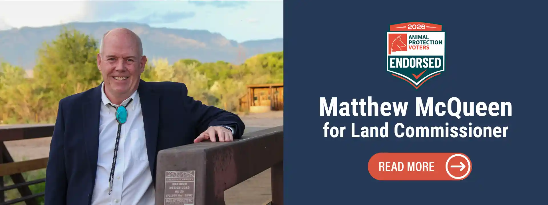 Matthew McQueen for Land Commissioner